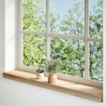 vidaXL Parapety 2 ks neošetrené 70x15x2 cm masívne dubové drevo – Obrázok 2