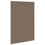 vidaXL Zatemňovacia roleta, kávová, 150x230 cm, šírka látky 146,6 cm, polyester – Obrázok 3