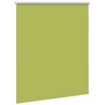vidaXL Zatemňovacia roleta, listy zelené, 120x130 cm, šírka látky 116,6 cm, polyester – Obrázok 3