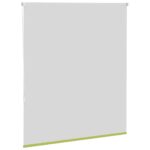 vidaXL Zatemňovacia roleta, listy zelené, 120x130 cm, šírka látky 116,6 cm, polyester – Obrázok 4