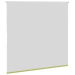 vidaXL Zatemňovacia roleta, listy, zelená 145x175 cm, šírka látky 141,6 cm, polyester – Obrázok 4