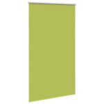vidaXL Zatemňovacia roleta, listy zelené, 140x230 cm, šírka látky 136,6 cm, polyester – Obrázok 3