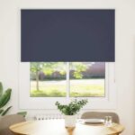 vidaXL Zatemňovacia roleta námornícka modrá 120x130 cm, šírka látky 116,6 cm, polyester – Obrázok 2