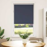 vidaXL Zatemňovacia roleta námornícka modrá 80x150 cm šírka látky 75,7 cm polyester – Obrázok 2