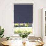 vidaXL Zatemňovacia roleta námornícka modrá 85x150 cm šírka látky 80,7 cm polyester – Obrázok 2