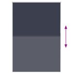 vidaXL Zatemňovacia roleta námornícka modrá 95x175 cm šírka látky 90,7 cm polyester – Obrázok 5