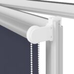 vidaXL Zatemňovacia roleta námornícka modrá 150x210 cm, šírka látky 146,6 cm, polyester – Obrázok 11