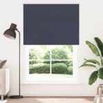 vidaXL Zatemňovacia roleta námornícka modrá 150x210 cm, šírka látky 146,6 cm, polyester – Obrázok 2