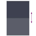 vidaXL Zatemňovacia roleta námornícka modrá 150x230 cm, šírka látky 146,6 cm, polyester – Obrázok 5