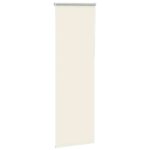 vidaXL Zatemňovacia roleta, sivobiela 40x175 cm, šírka látky 35,7 cm, polyester – Obrázok 3