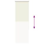 vidaXL Zatemňovacia roleta, sivobiela 40x175 cm, šírka látky 35,7 cm, polyester – Obrázok 9