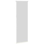 vidaXL Zatemňovacia roleta, sivobiela, 55x175 cm, šírka látky 50,7 cm, polyester – Obrázok 4