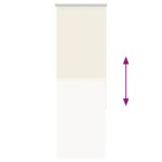 vidaXL Zatemňovacia roleta, sivobiela, 55x175 cm, šírka látky 50,7 cm, polyester – Obrázok 9