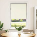 vidaXL Zatemňovacia roleta, sivobiela, 75x175 cm, šírka látky 70,7 cm, polyester – Obrázok 2