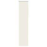 vidaXL Zatemňovacia roleta, sivobiela 50x210 cm, šírka látky 45,7 cm, polyester