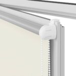 vidaXL Zatemňovacia roleta, sivobiela 50x210 cm, šírka látky 45,7 cm, polyester – Obrázok 12