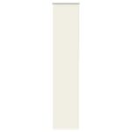 vidaXL Zatemňovacia roleta, sivobiela, 55x210 cm, šírka látky 50,7 cm, polyester
