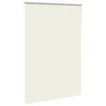 vidaXL Zatemňovacia roleta, sivobiela 150x210 cm, šírka látky 146,6 cm, polyester