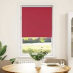 vidaXL Zatemňovacia roleta červená 85x150 cm šírka látky 80,7 cm polyester