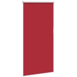 vidaXL Zatemňovacia roleta červená 85x150 cm šírka látky 80,7 cm polyester – Obrázok 3