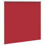 vidaXL Zatemňovacia roleta červená 145x175 cm Šírka látky 141,6 cm Polyester – Obrázok 3