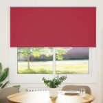 vidaXL Zatemňovacia roleta červená 165x175 cm Šírka látky 161,6 cm Polyester