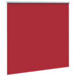 vidaXL Zatemňovacia roleta červená 165x175 cm Šírka látky 161,6 cm Polyester – Obrázok 3