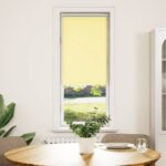 vidaXL Zatemňovacia roleta žltá 55x150 cm šírka látky 50,7 cm polyester – Obrázok 2