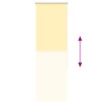 vidaXL Zatemňovacia roleta žltá 55x150 cm šírka látky 50,7 cm polyester – Obrázok 9