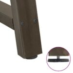 vidaXL Nohy konferenčného stolíka v tvare A, 2 ks, 60 x (42-43) cm, oceľ – Obrázok 9