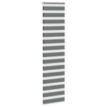 vidaXL Zebrová roleta tmavosivá 55x230 cm šírka látky 50,9 cm polyester – Obrázok 3
