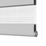 vidaXL Zebrová roleta svetlosivá 150x230 cm šírka látky 145,9 cm polyester – Obrázok 12