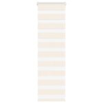 vidaXL Zebra roleta mramorová béžová 45x100 cm šírka látky 40,9 cm polyester