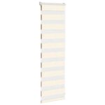 vidaXL Zebra roleta mramorová béžová 45x100 cm šírka látky 40,9 cm polyester – Obrázok 3