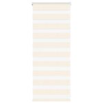 vidaXL Zebra roleta mramorová béžová 55x100 cm šírka látky 50,9 cm polyester