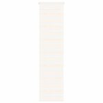 vidaXL Zebra roleta mramorová béžová 55x200 cm šírka látky 50,9 cm polyester