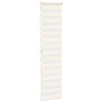 vidaXL Zebra roleta mramorová béžová 55x200 cm šírka látky 50,9 cm polyester – Obrázok 4