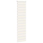 vidaXL Zebra roleta mramorová béžová 60x200 cm šírka látky 55,9 cm polyester – Obrázok 3