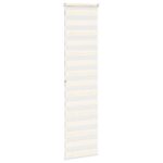vidaXL Zebra roleta mramorová béžová 60x200 cm šírka látky 55,9 cm polyester – Obrázok 4