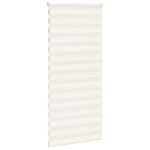 vidaXL Zebra roleta mramorová béžová 105x230 cm šírka látky 100,9 cm polyester – Obrázok 3