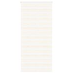 vidaXL Zebra roleta mramorová béžová 110x230 cm šírka látky 105,9 cm polyester