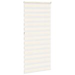 vidaXL Zebra roleta mramorová béžová 110x230 cm šírka látky 105,9 cm polyester – Obrázok 4