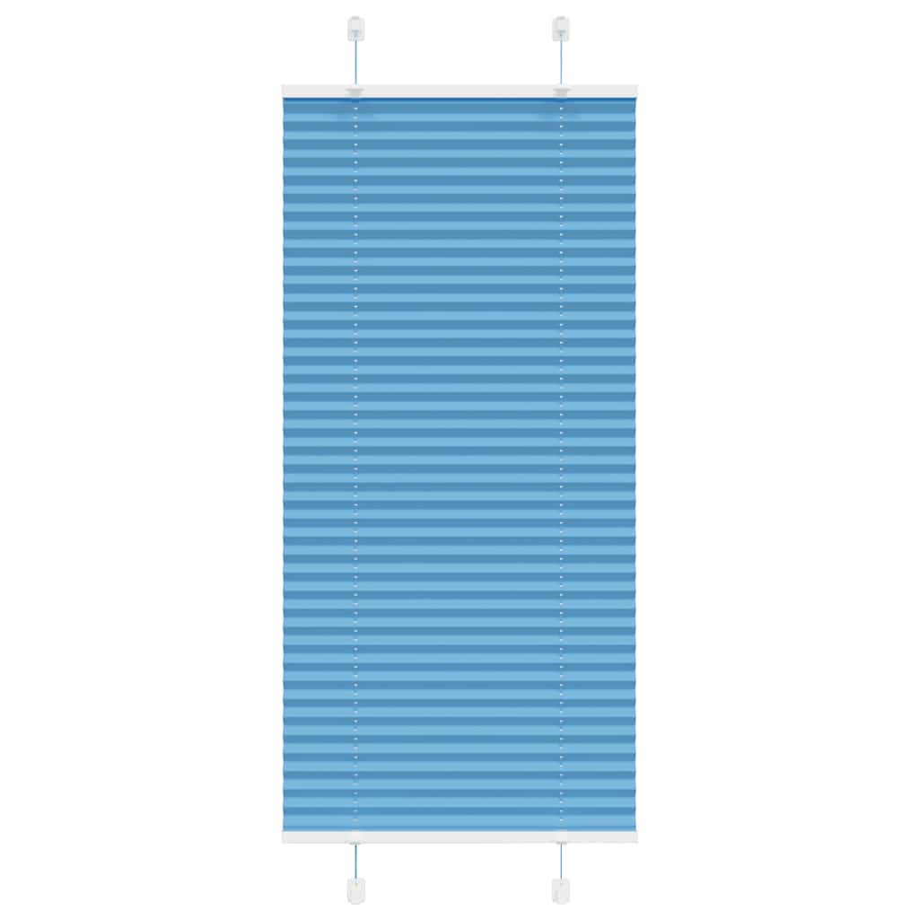 4015186_1.jpg vidaXL Plisovaná roleta modrá 60x150 cm, šírka látky 59,4 cm, polyester – Obrázok 1