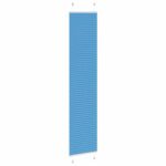 vidaXL Plisovaná roleta modrá 40x200 cm šírka látky 39,4 cm polyester – Obrázok 4