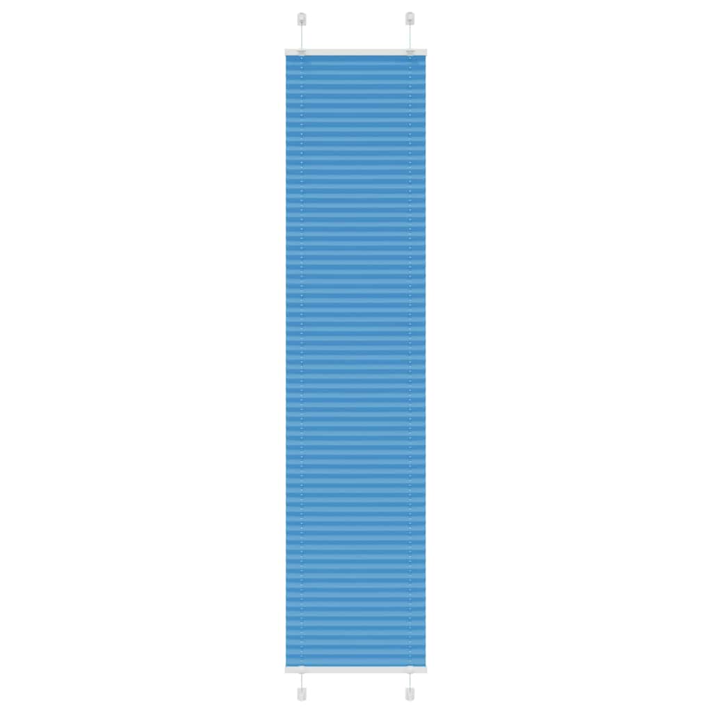 4015200_1.jpg vidaXL Plisovaná roleta modrá 45x200 cm šírka látky 44,4 cm polyester – Obrázok 1