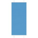 vidaXL Plisovaná roleta modrá 85x200 cm Šírka látky 84,4 cm Polyester