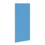 vidaXL Plisovaná roleta modrá 100x200 cm, šírka látky 99,4 cm, polyester – Obrázok 4