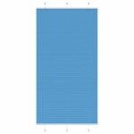 vidaXL Plisovaná roleta modrá 105x200 cm, šírka látky 104,4 cm, polyester