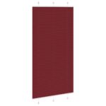 vidaXL Plisovaná roleta bordová červená 110x200 cm šírka látky 109,4 cm polyester – Obrázok 3