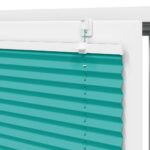 vidaXL Plisovaná roleta petrolejovo zelená 40x150 cm šírka látky 39,4 cm polyester – Obrázok 9